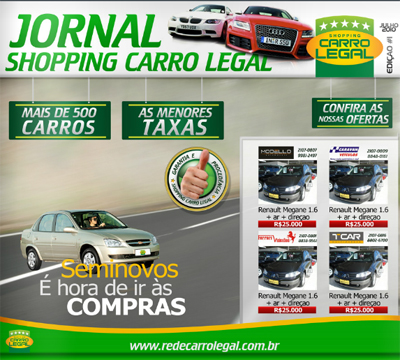 Jornal  Shopping Carro Legal Nº. 01